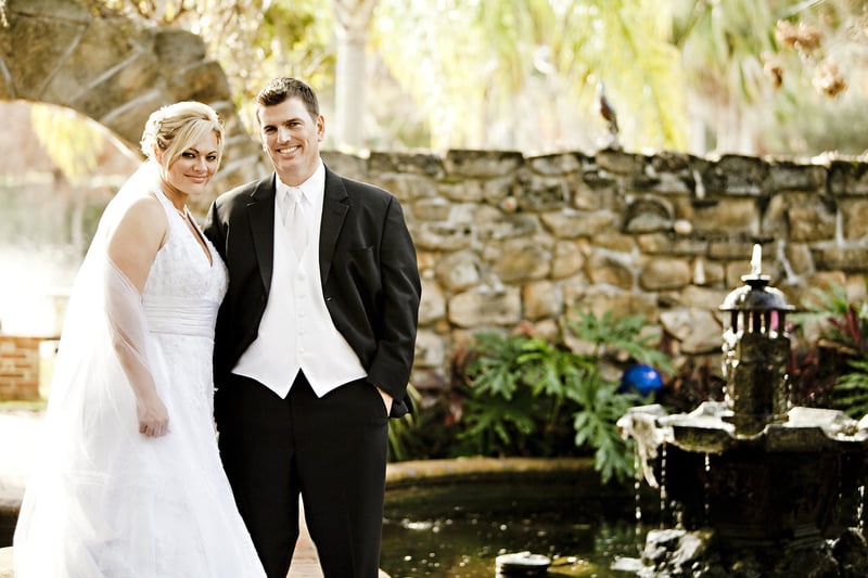 Safari Wedding Couple